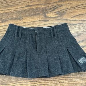 Superdry Black Pleated Skirt